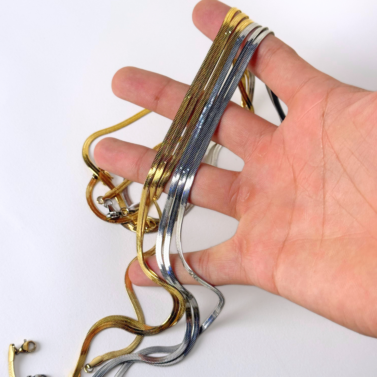 Snake Stainless Steal Chain For Men & Women - Orna Store