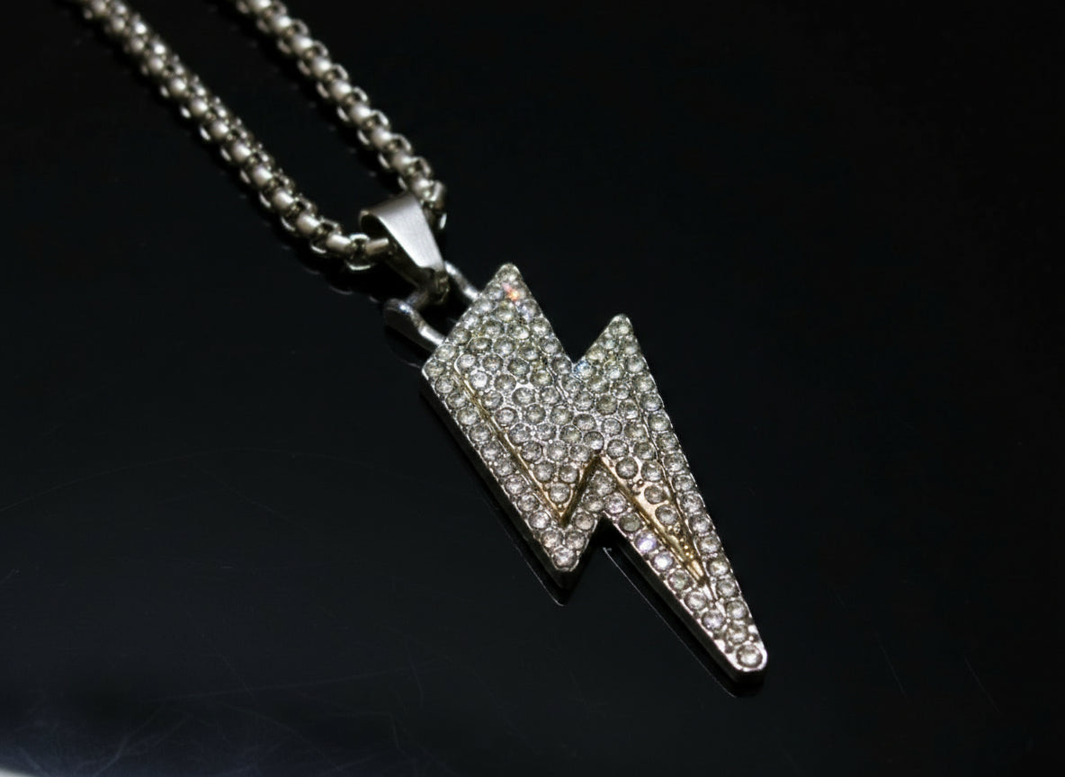 Thunder pendant with Stainless Steel Chain - Orna Store