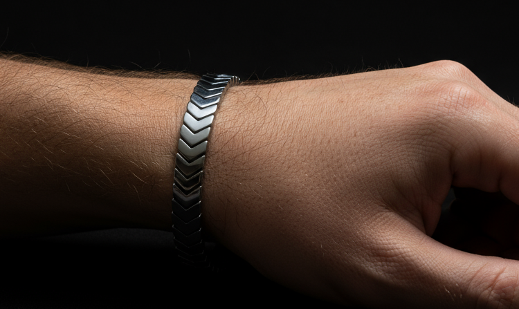 Silver Stainless Steel Bracelet Arrow Style - Orna Store