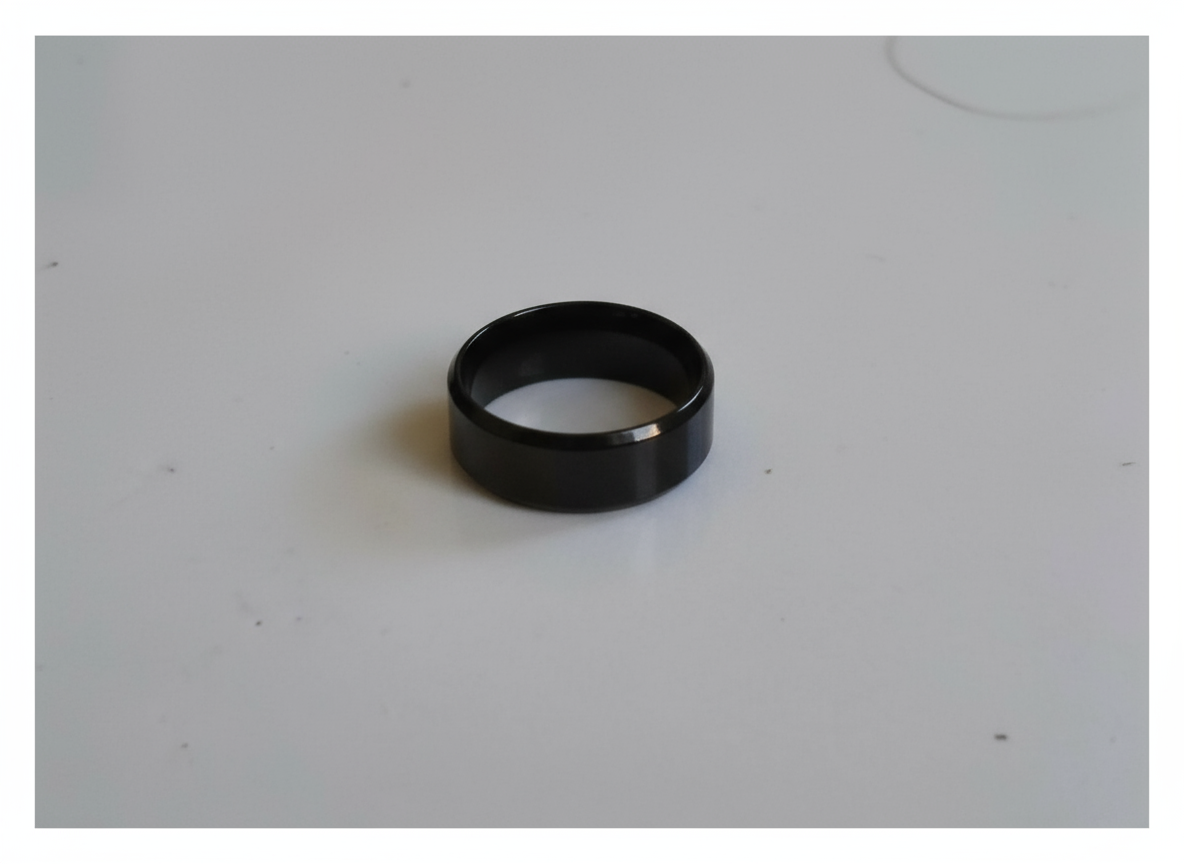 Plain Black Ring Premium Quality - Orna Store