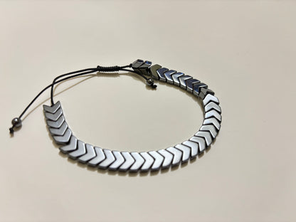 Silver Stainless Steel Bracelet Arrow Style - Orna Store
