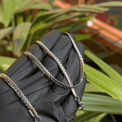 Premium Round Stainless Steel Chain For Men & Women - Orna Store