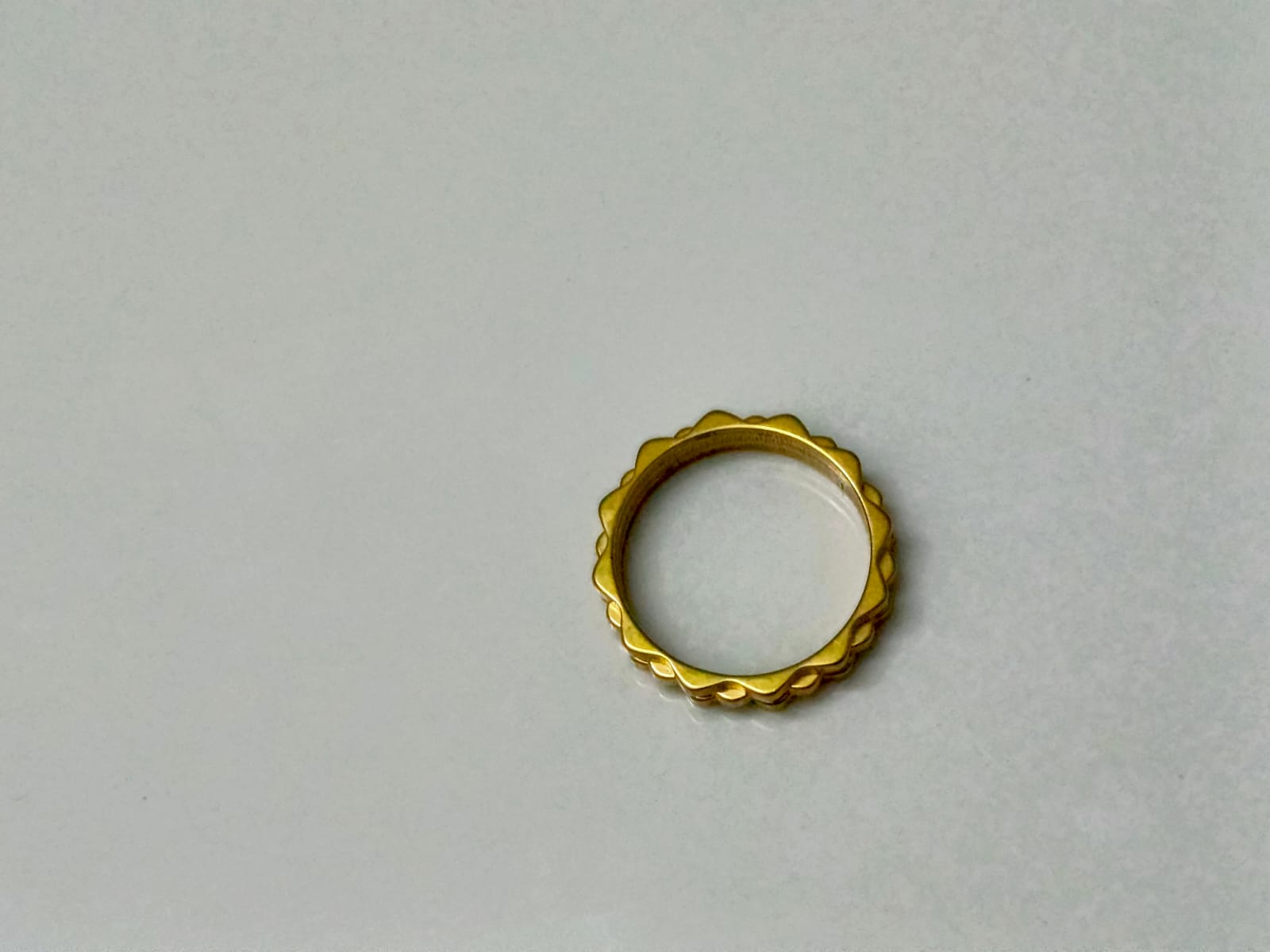 Golden Ring Stainless Steel Unisex - Orna Store