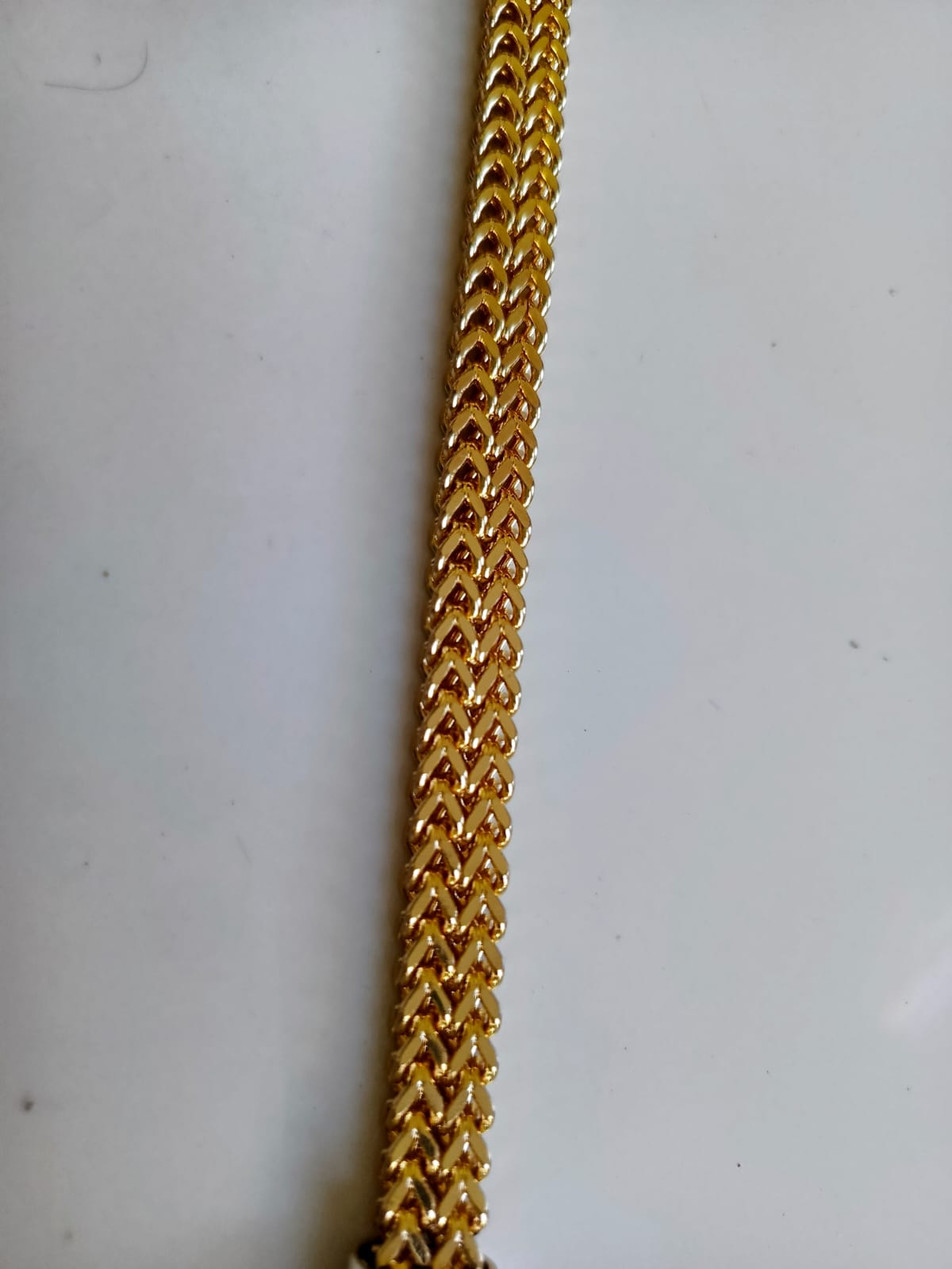 Light Golden Stainless Steel Bracelet Unisex - Orna Store