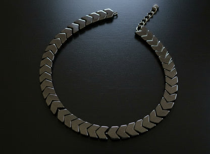 Dark Silver Arrow Stainless Steel Bracelet - Orna Store