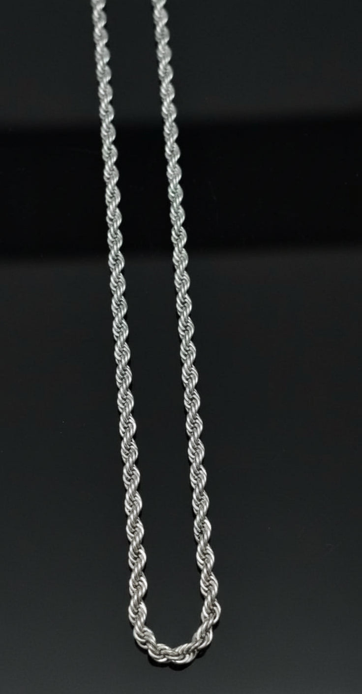 Silver Stainless Steel Chain Thick - Orna Store