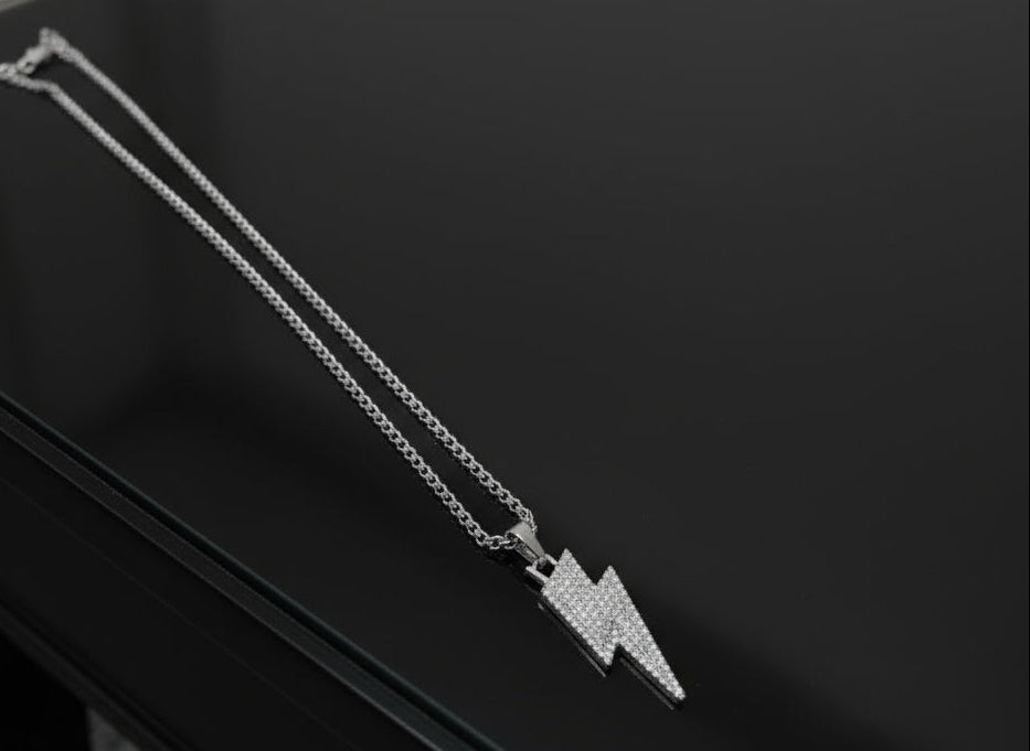 Thunder pendant with Stainless Steel Chain - Orna Store