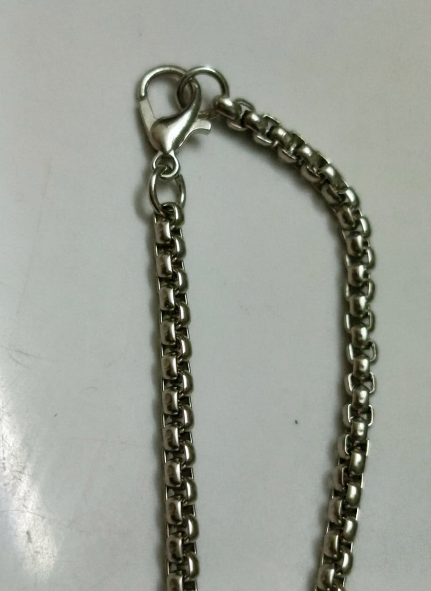 Black Bar pendant with Stainless Steel Chain - Orna Store