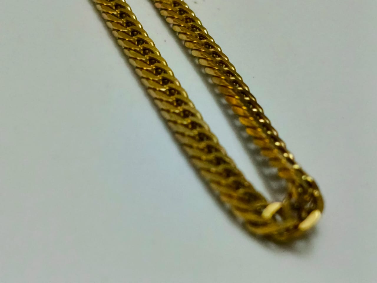 Golden Stainless Steel Chain - Orna Store