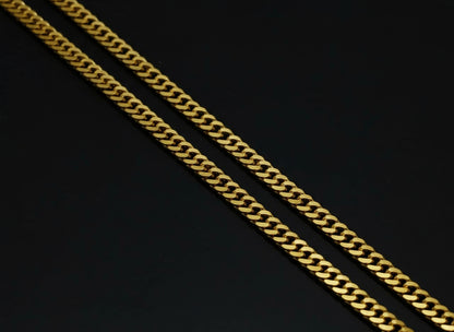 Golden Stainless Steel Chain - Orna Store