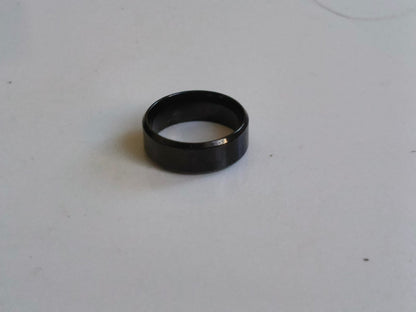 Plain Black Ring Premium Quality - Orna Store