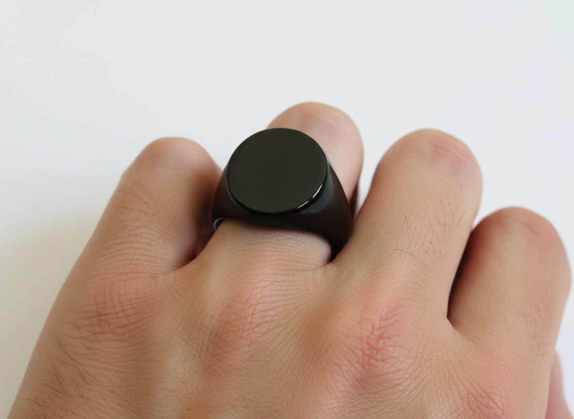 Black Band Ring Premium Quality - Orna Store