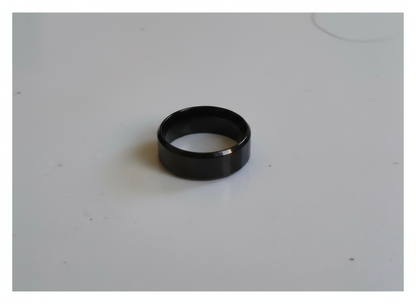 Plain Black Ring Premium Quality - Orna Store